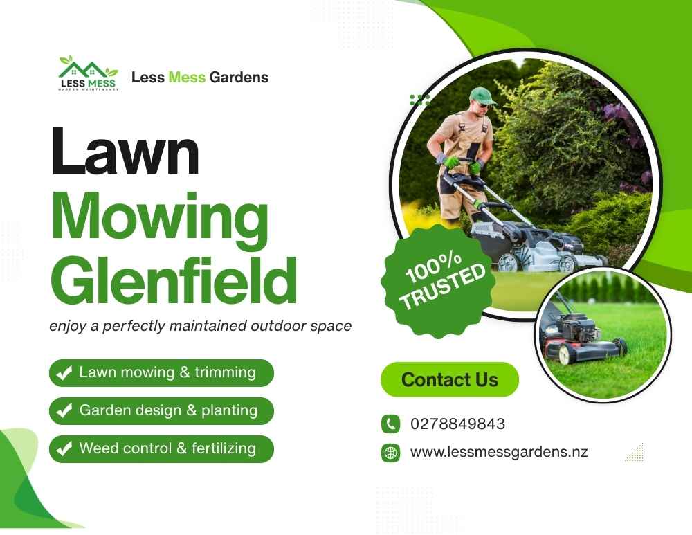 Lawn mowing Glenfield