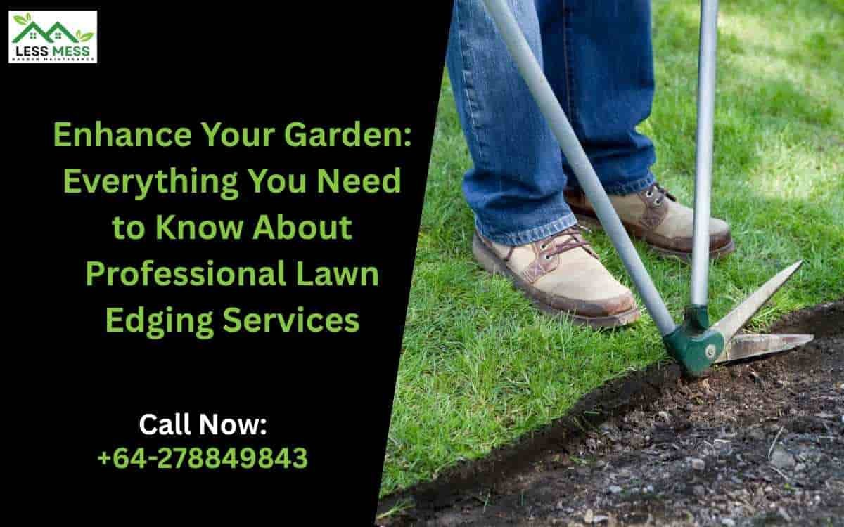 lawn edging services